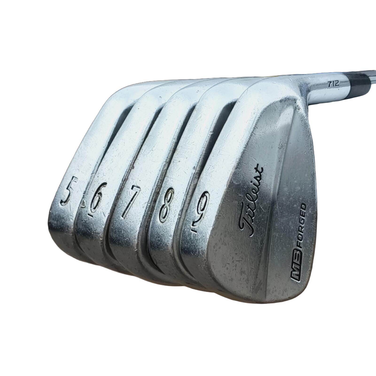 Titleist 712 CB/MB IJzerset / 5-9i / Flex X-Stiff / Staal 3/7