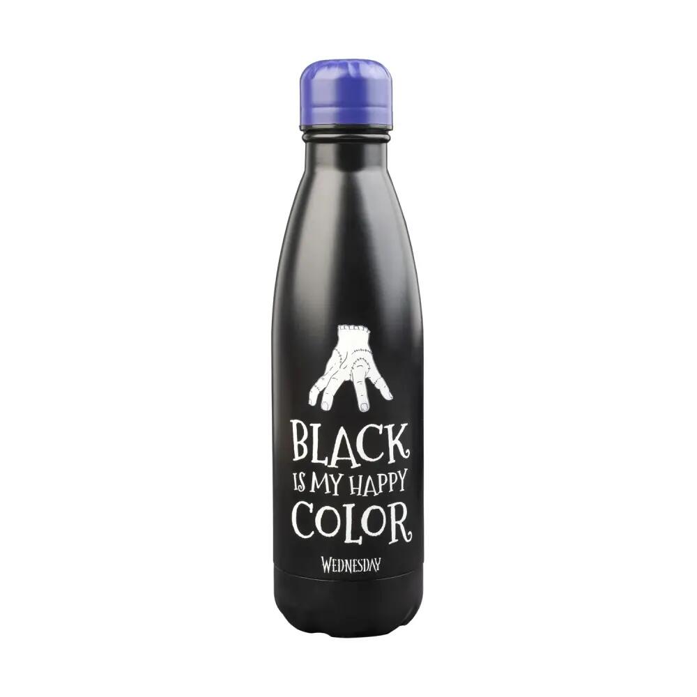 Botella Metálica Hot&Cold 500 ML Wednesday Black Is My 2/2