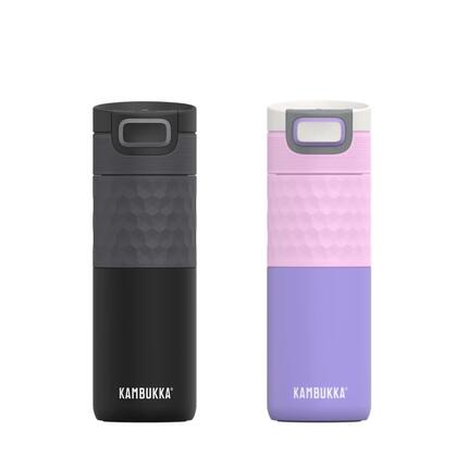 2x Kubek termiczny Etna Grip 500ml, zestaw na kawę Kambukka Midnight Lavender