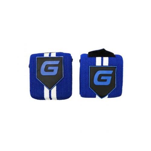 Gaspari Nutrition Wrist Wraps RL 2pcs Blue/White