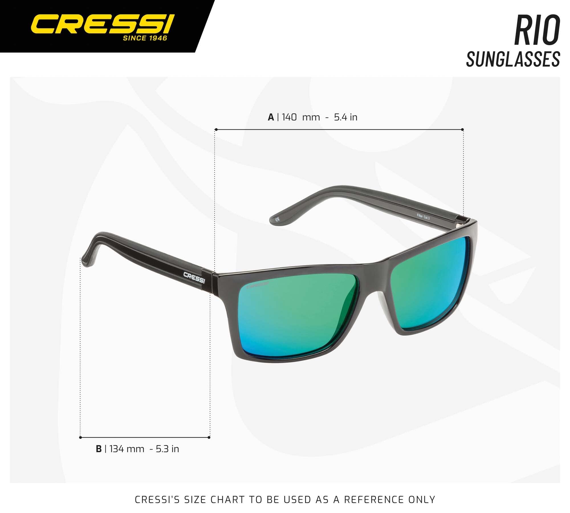 Rio Sunglasses Black/Yellow Lens 6/7