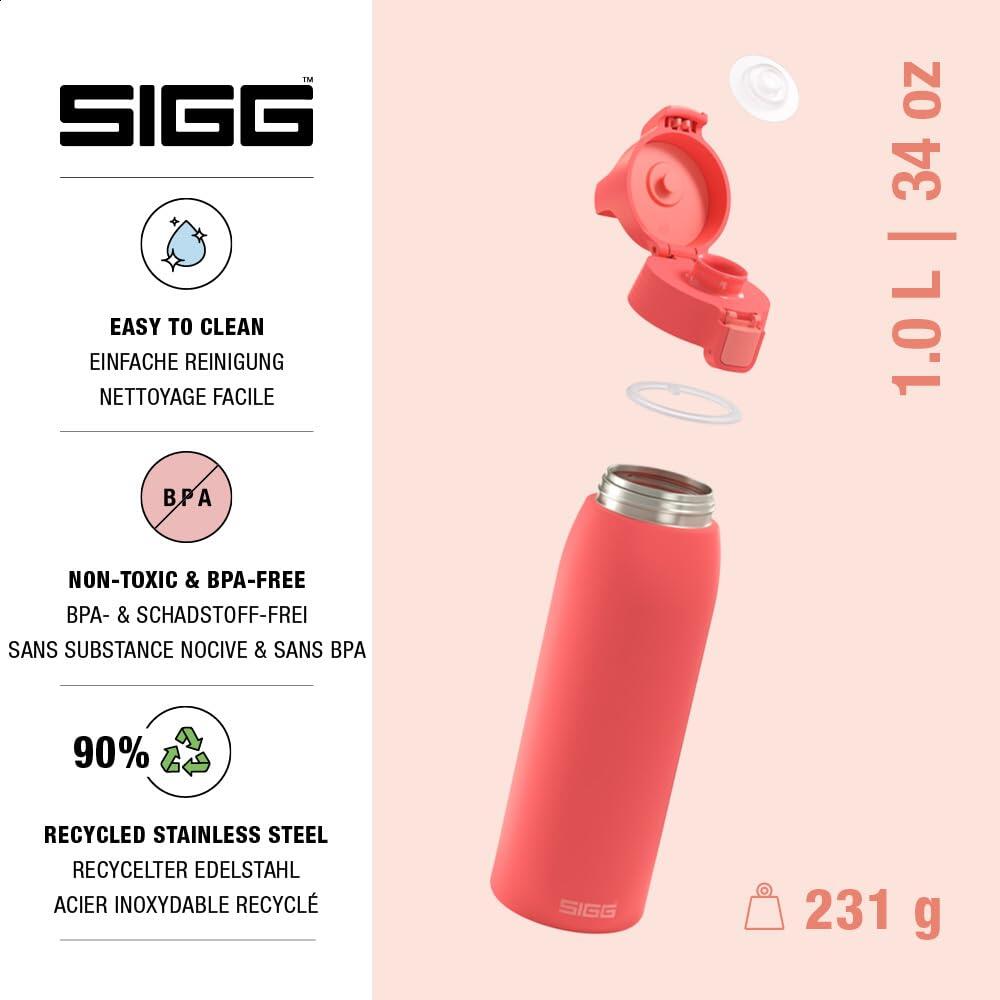 Gourde en acier inoxydable - Shield ONE Watermelon - Convient pour les boissons 3/6