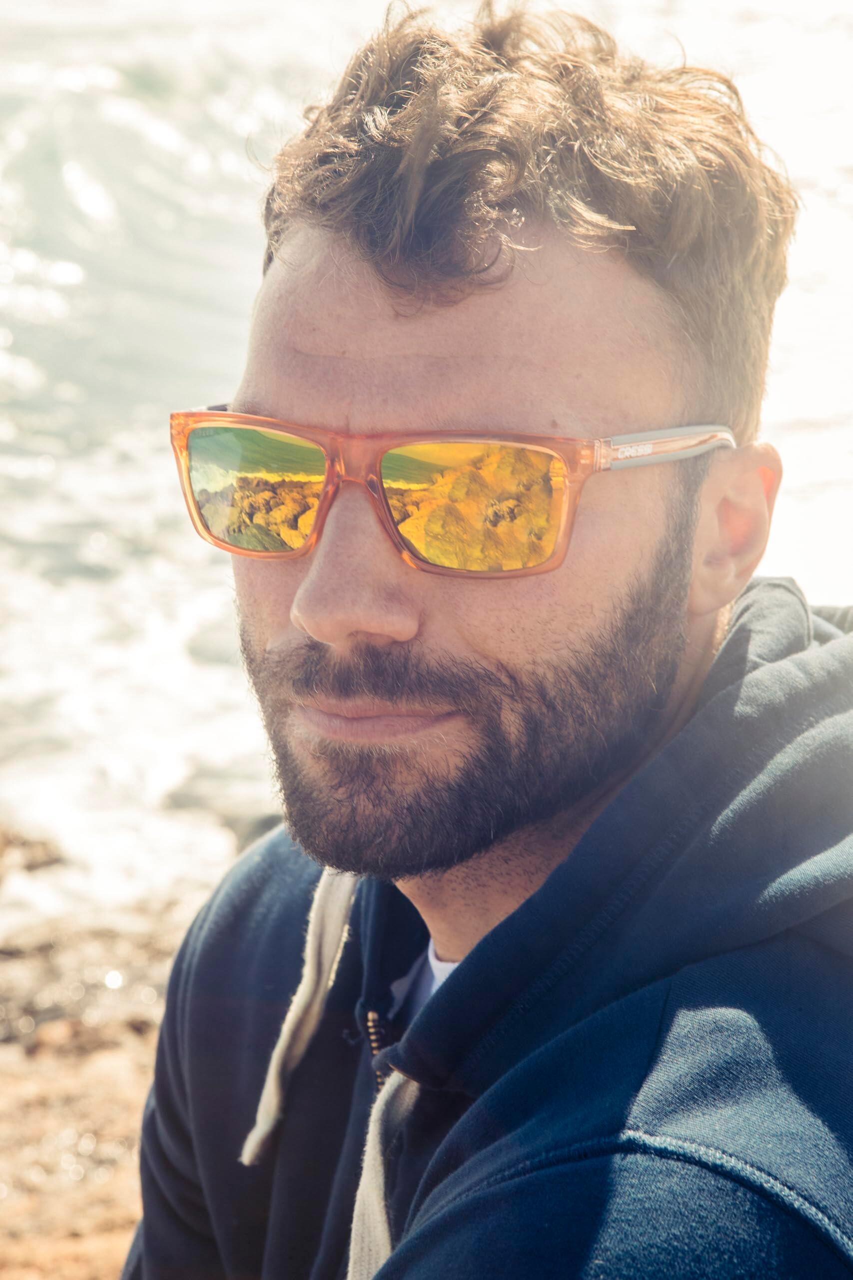 Rio Sunglasses Black/Yellow Lens 2/7
