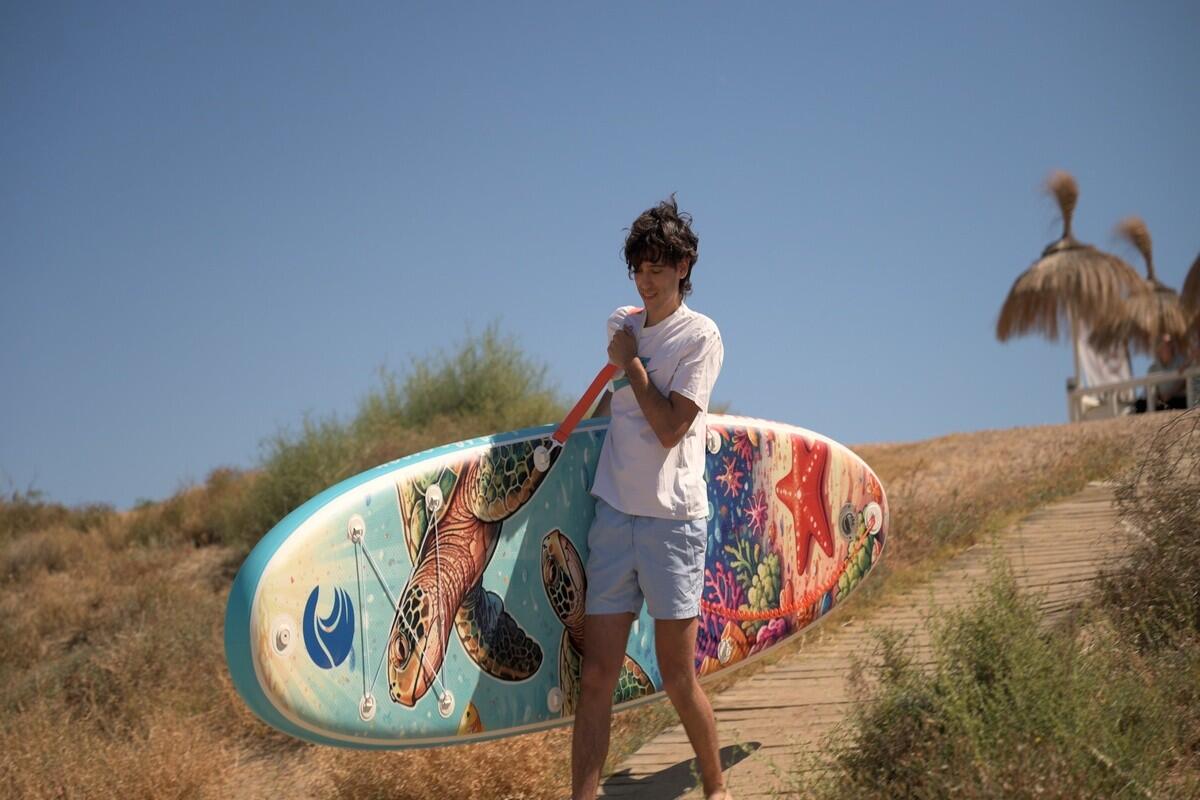 Planche SUP OZEAN Premium 305 cm 10' Full Print 3D Tec, siège + 11 accessoires 5/8