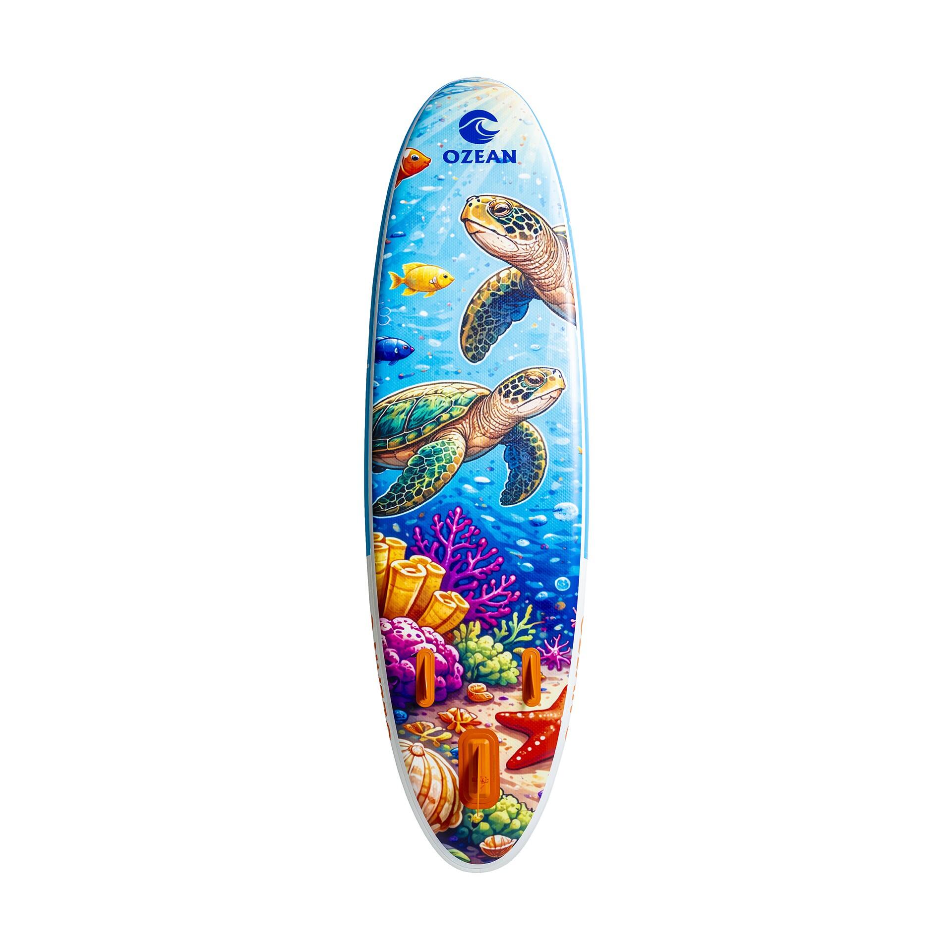 Planche SUP OZEAN Premium 305 cm 10' Full Print 3D Tec, siège + 11 accessoires 3/8