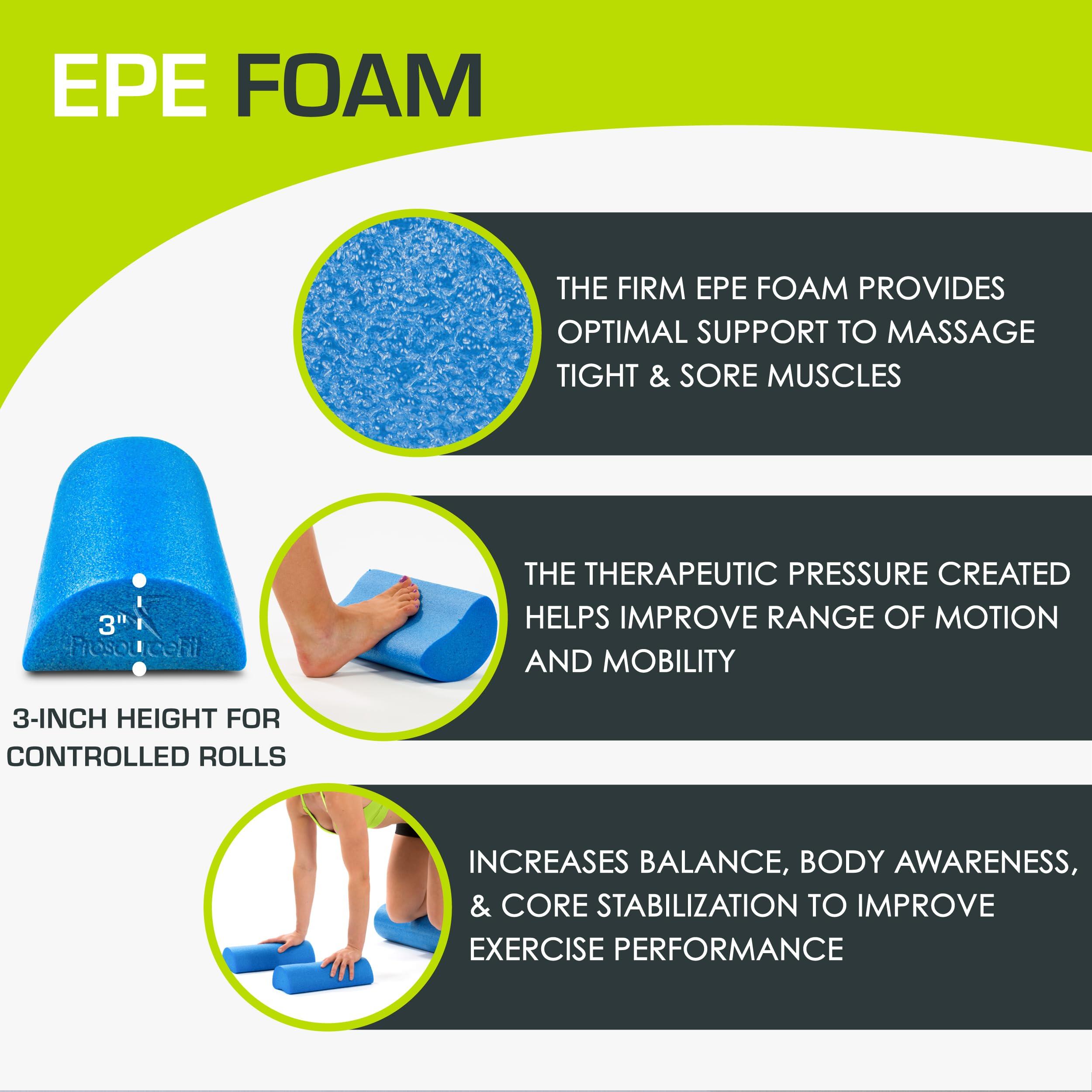Flex Foam Rollers for Muscle Massage, Physical Therapy, Core & Balance 3/6