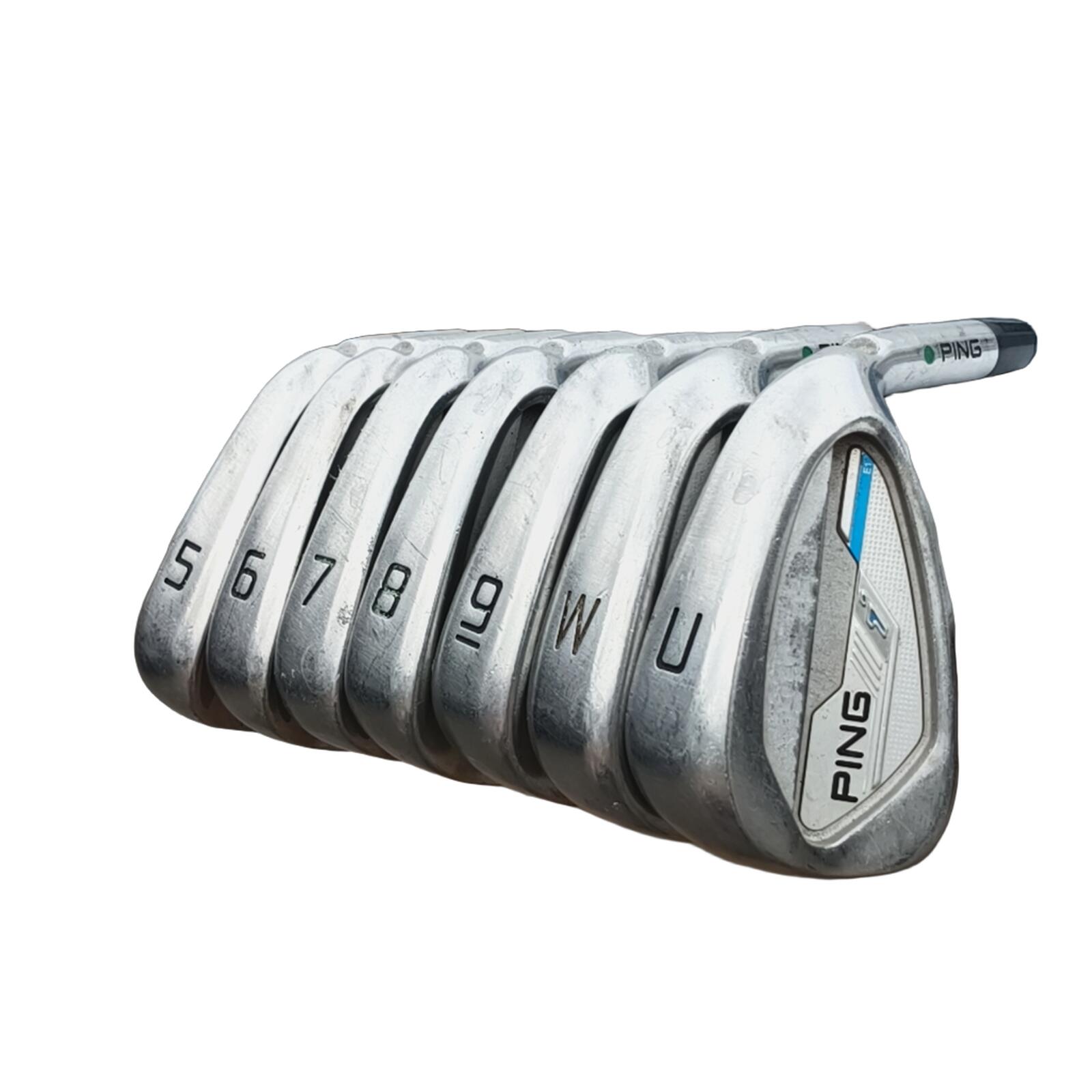 PING i Series E1 IJzerset / 5-PW+GW / Flex Regular / Staal 3/7