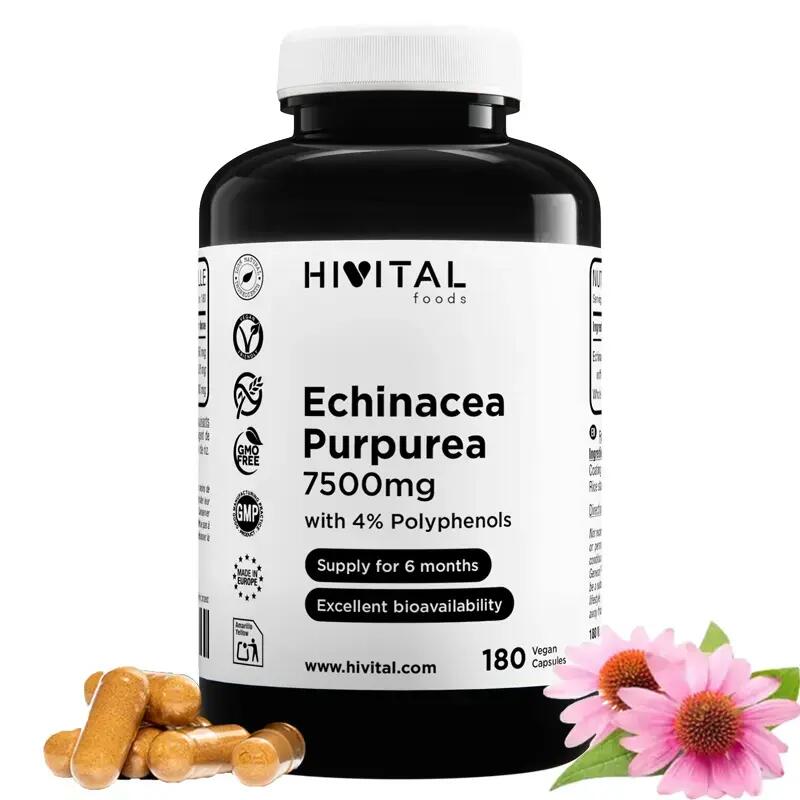 Echinacea Purpurea 7500 mg | 180 vegan capsules