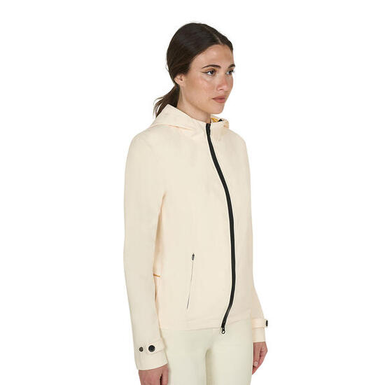 Damen slim fit softshell zip windbreaker jacke