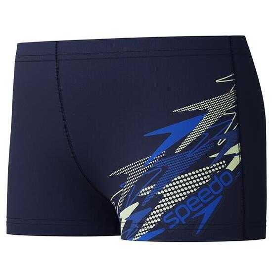 Short de bain Medley Logo Aqua Garçon Bleu