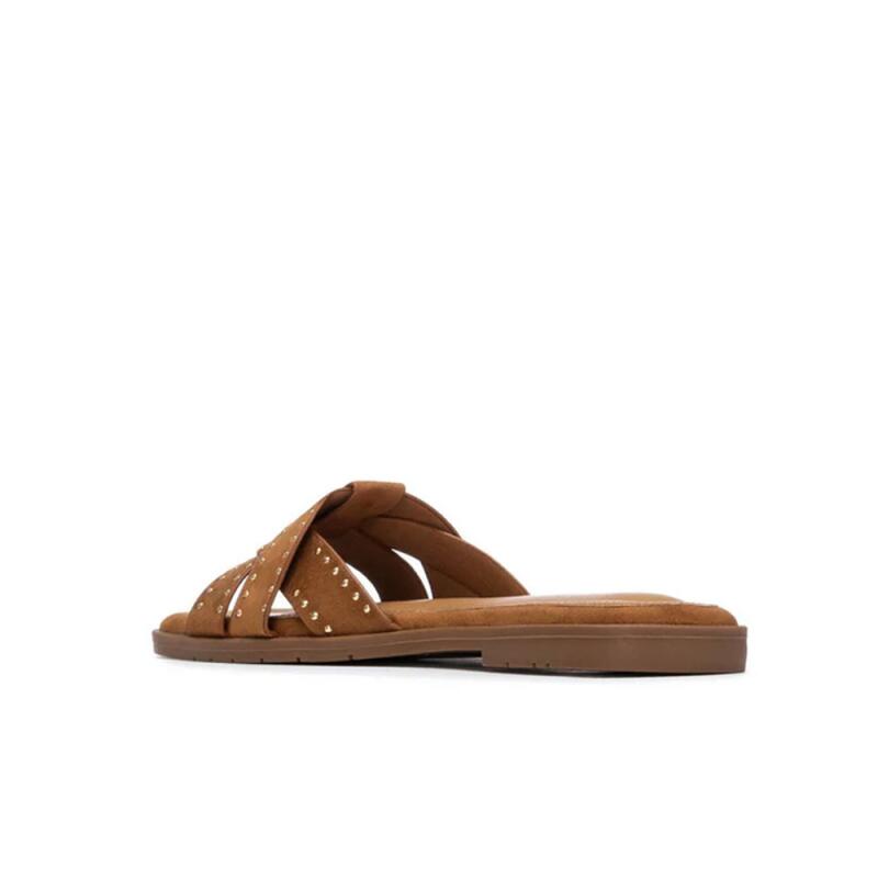 Sandalias Planas Mujer Xti  Marrón 4/4