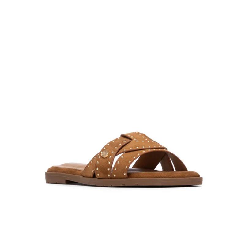 Sandalias Planas Mujer Xti  Marrón 3/4