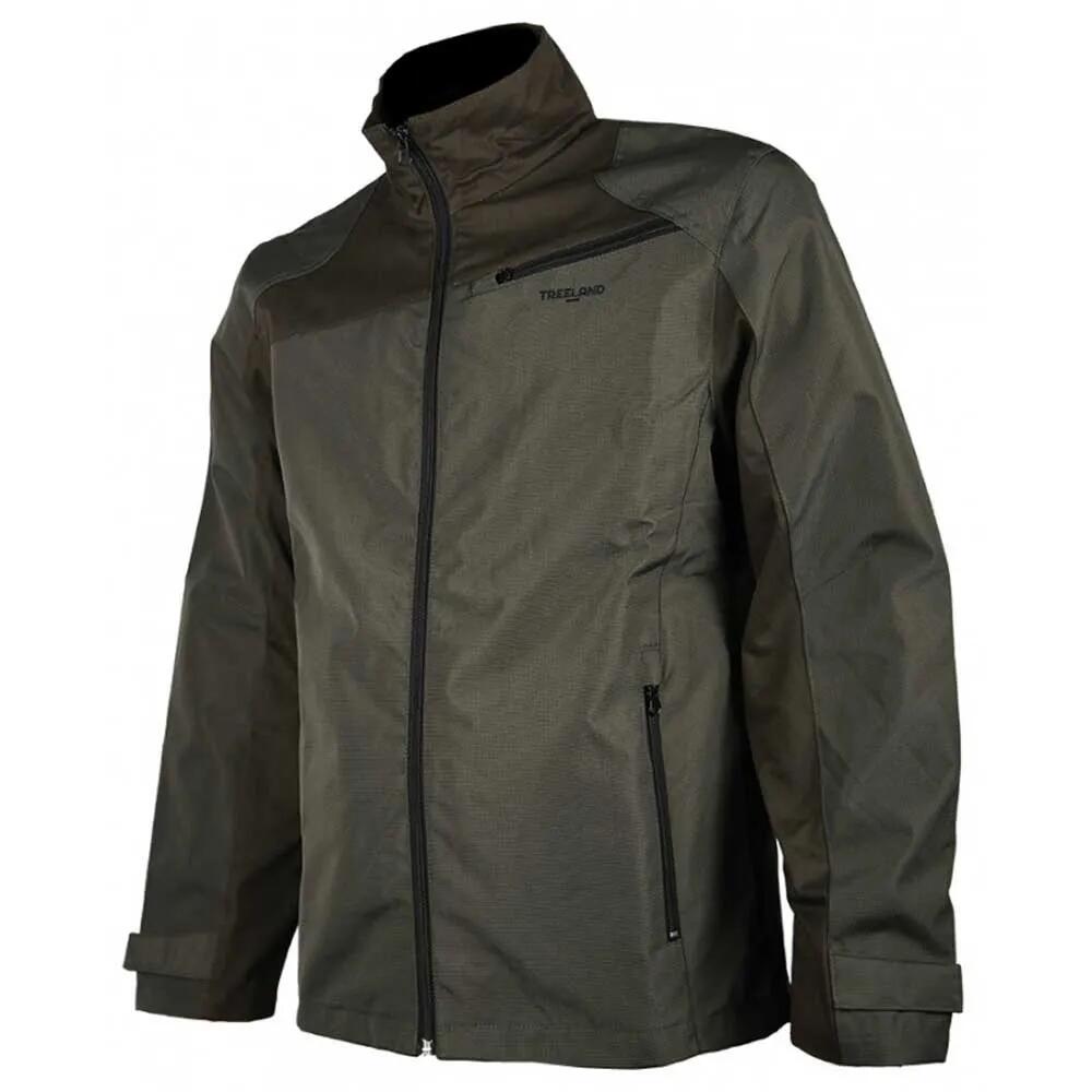 Veste De Chasse Treeland Oxford Maquisard Verte 2/5
