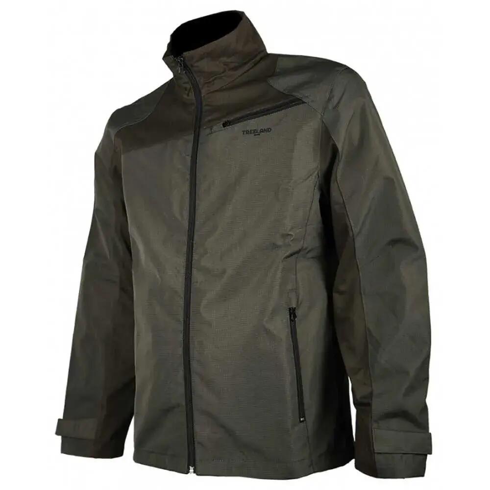 Veste De Chasse Treeland Oxford Maquisard Verte 2/5