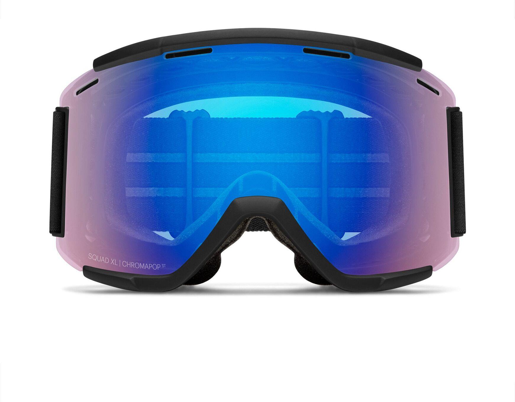 Smith Squad XL MTB Goggle Black - ChromaPop Contrast Pink Flash 3/5
