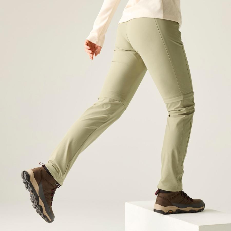Pantaloni cargo da donna Regatta Travel Light II Zip Off Packaway 6/6