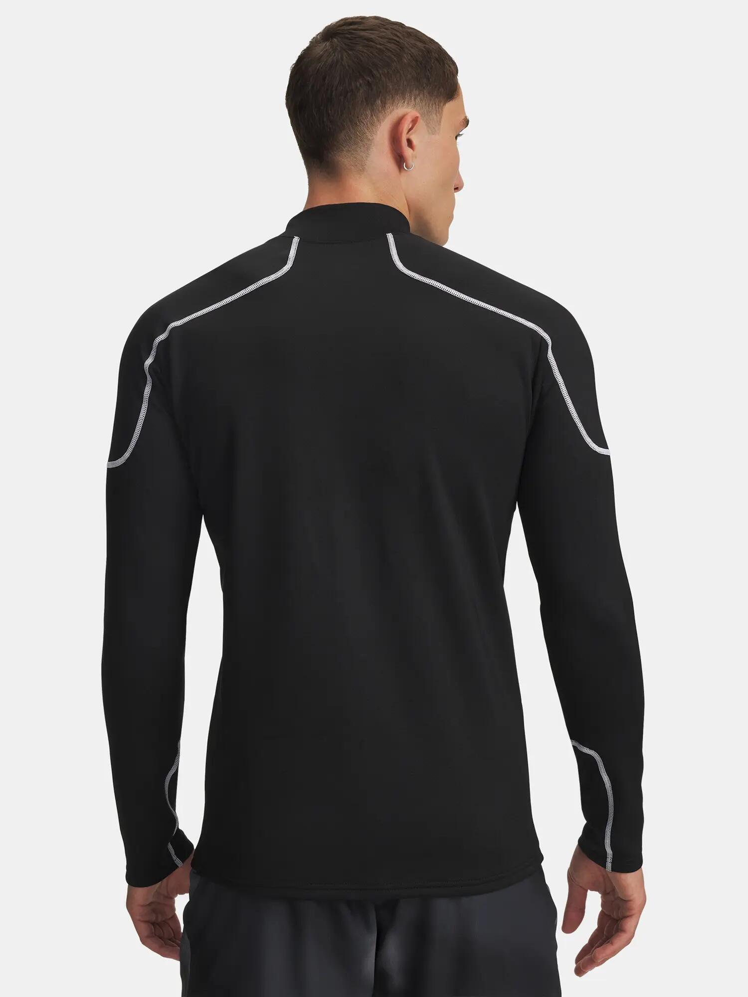 Férfi póló Under Armour Cold Weather Grid LS Mock-BLK 2/4