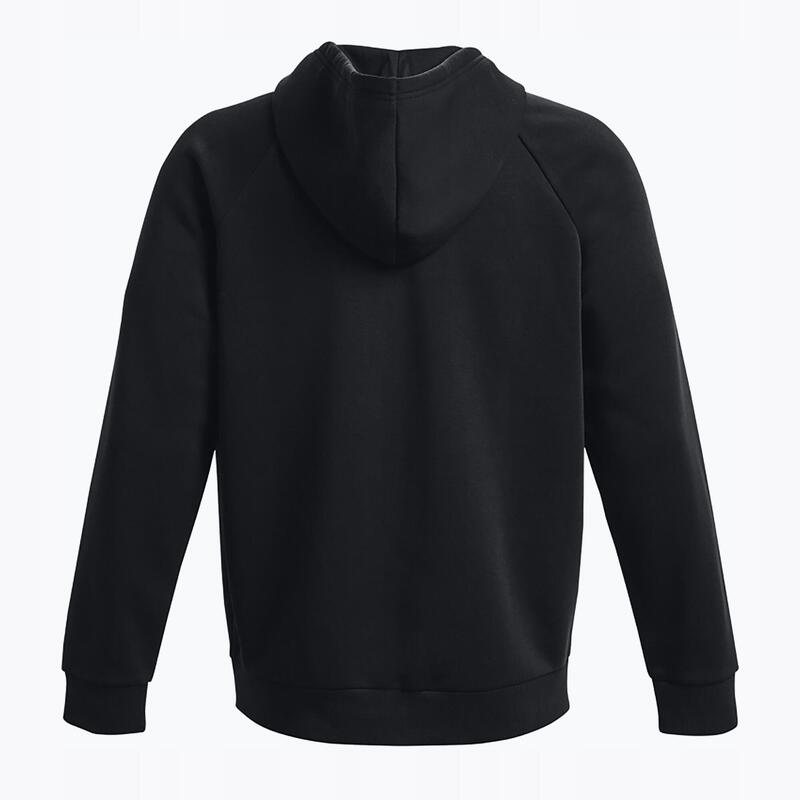 Șort UA Icon Fleece pentru bărbați — bleumarin închis cu benzi cu aspect zgâriat