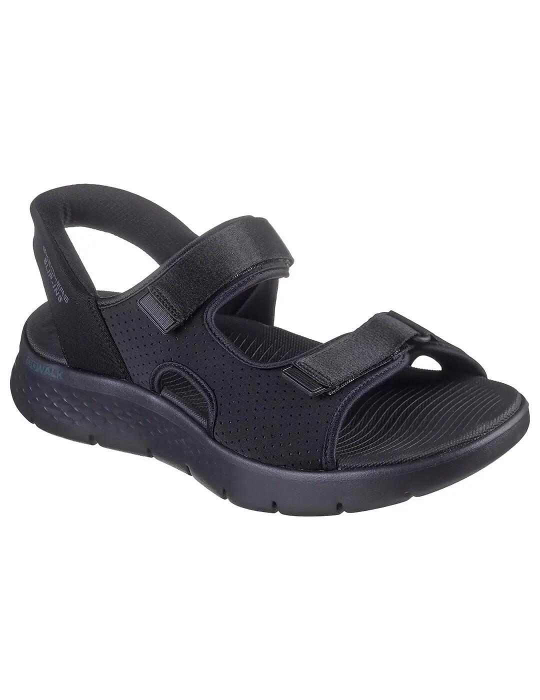 Sandálias para Homem Skechers Go Walk Slip Ins Preto. 3/5