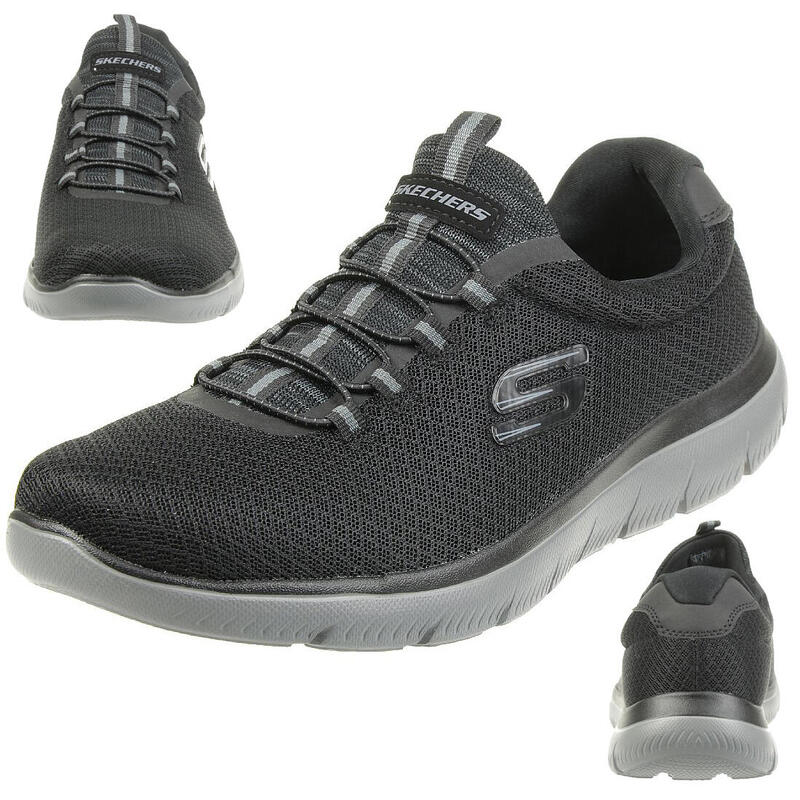 Pantofi sport barbati Skechers Summits, Negru