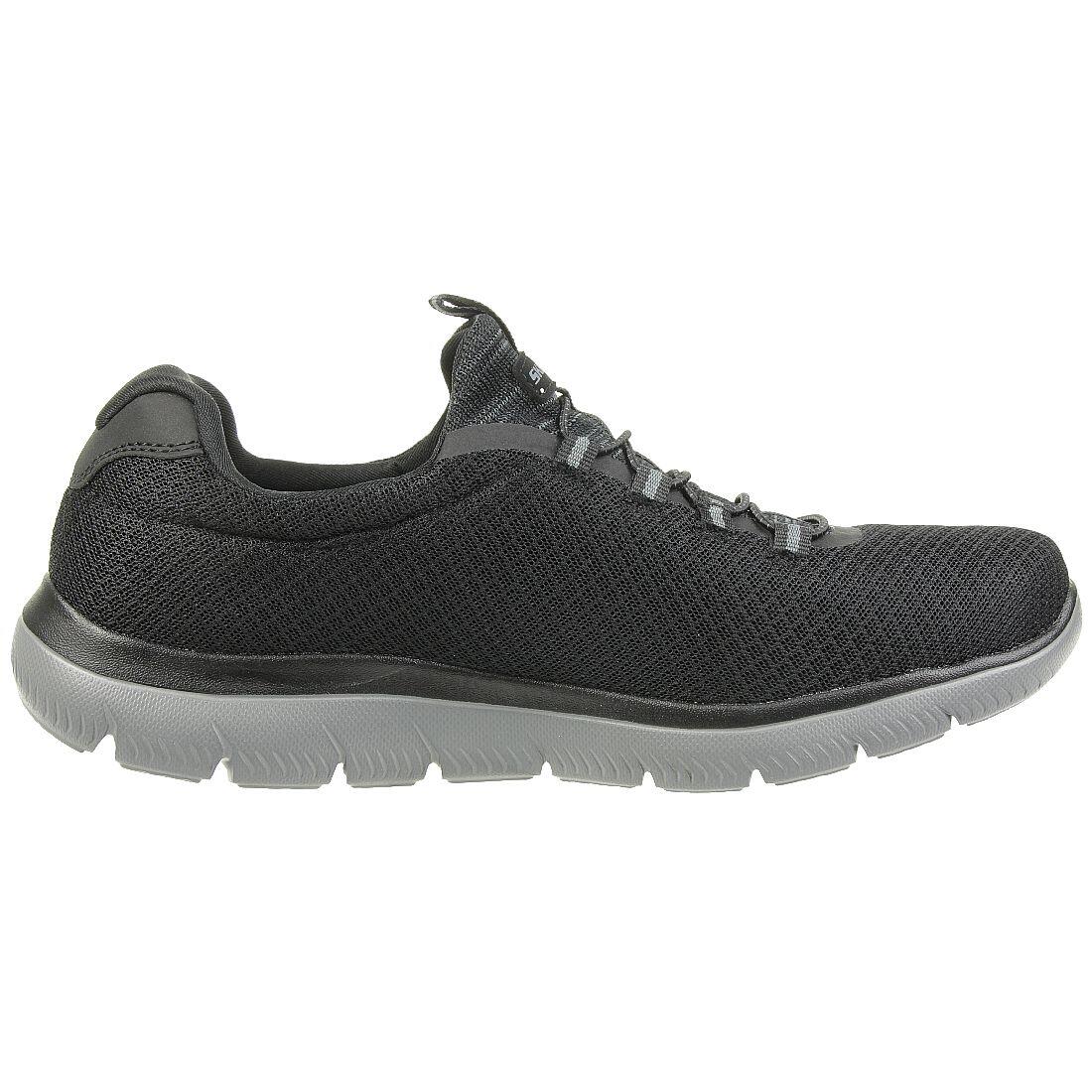 Skechers Sport Mens SUMMITS Sneakers Herren Schuhe Schwarz 5/7
