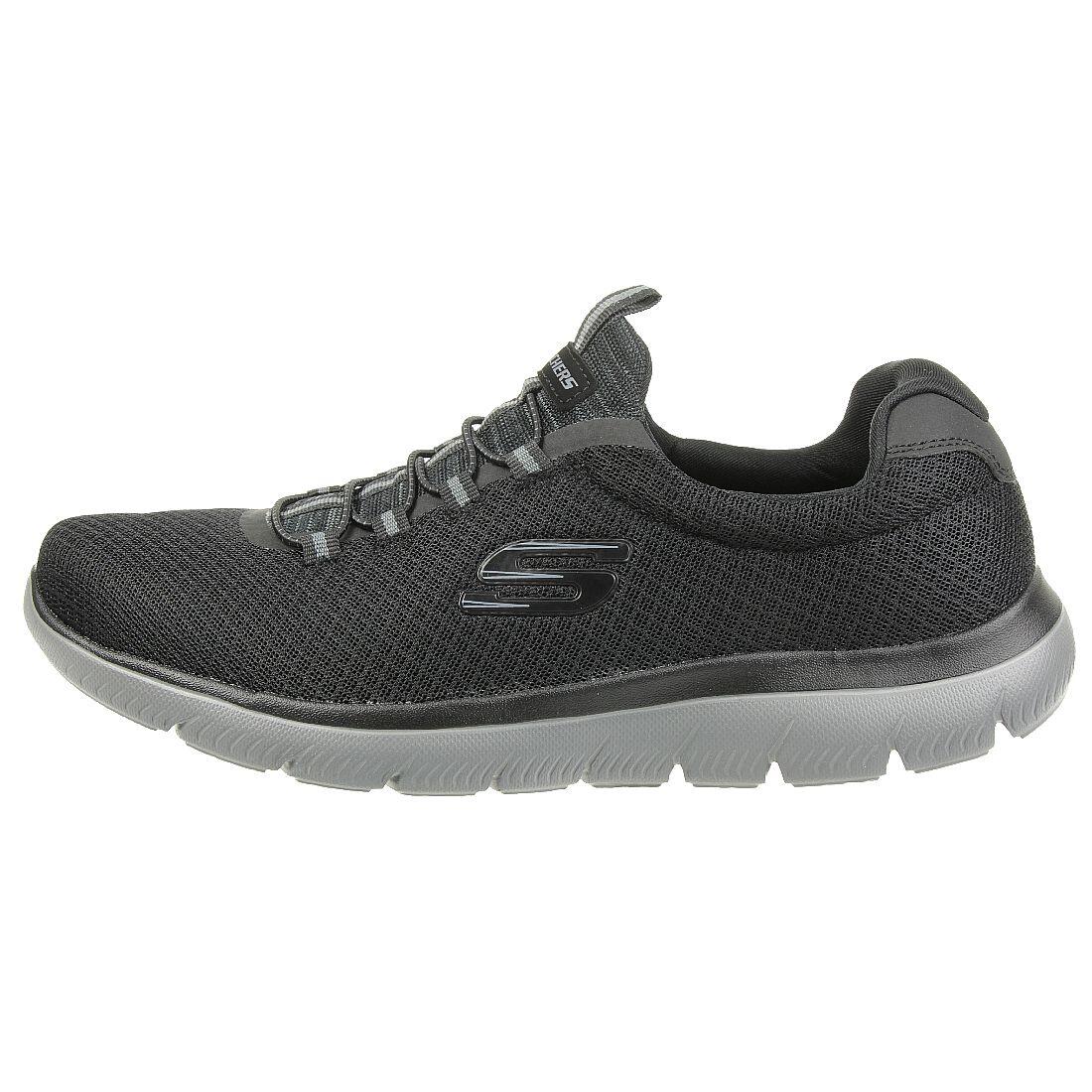 Skechers Sport Mens SUMMITS Sneakers Herren Schuhe Schwarz 3/7