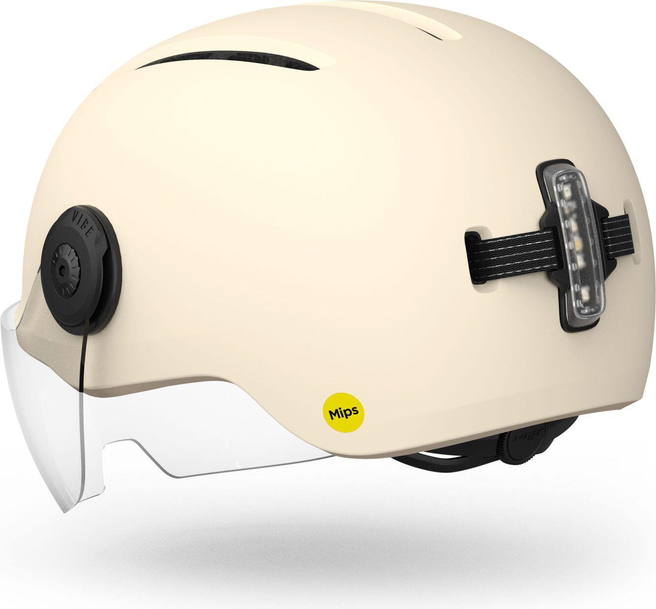 MET Vibe On Mips Unisex Helm Ecru 3/4