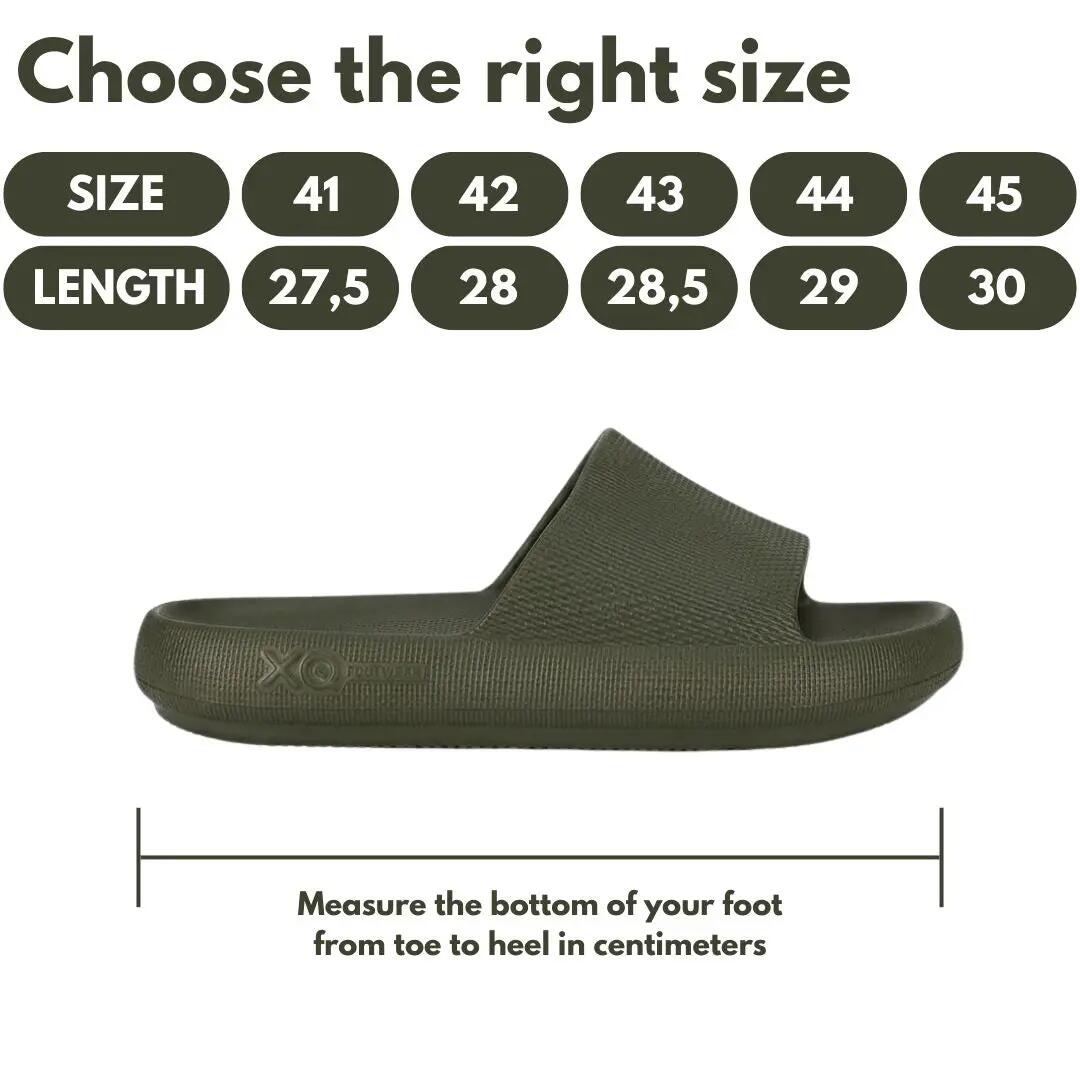Flops heren - Maat 41 t/m 45 - Badslippers heren - Slippers heren 5/6