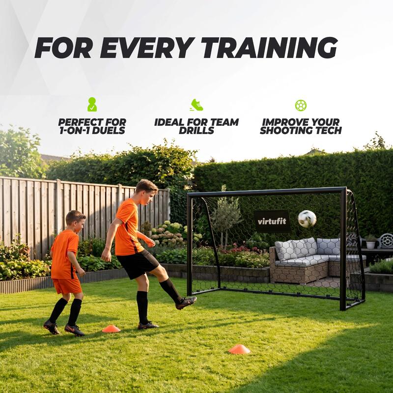 Poarta Fotbal Premium VirtuFit 180 x 120 x 60