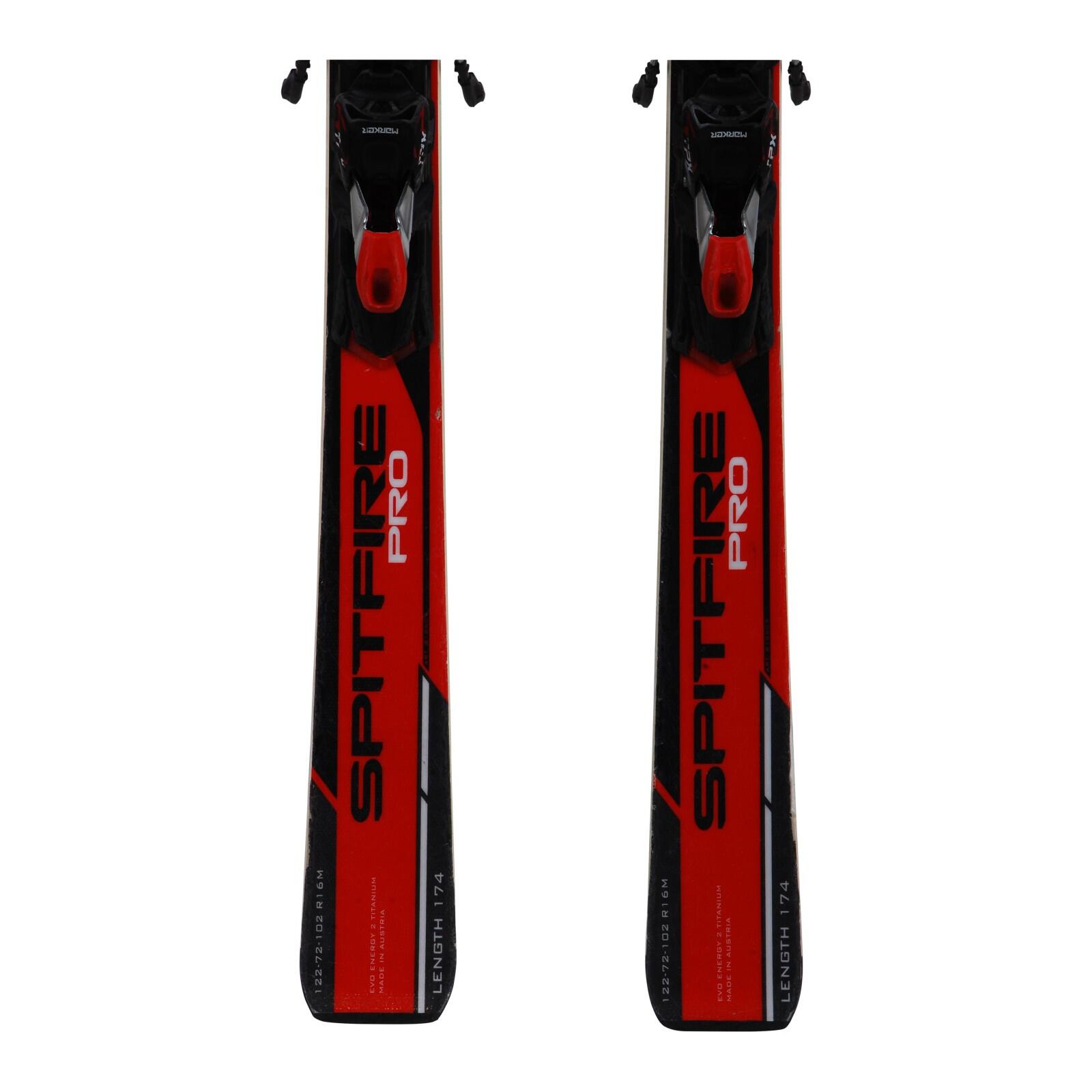 RECONDITIONNE - Ski Nordica Dobermann Spitfire Pro + Fixations 4/4