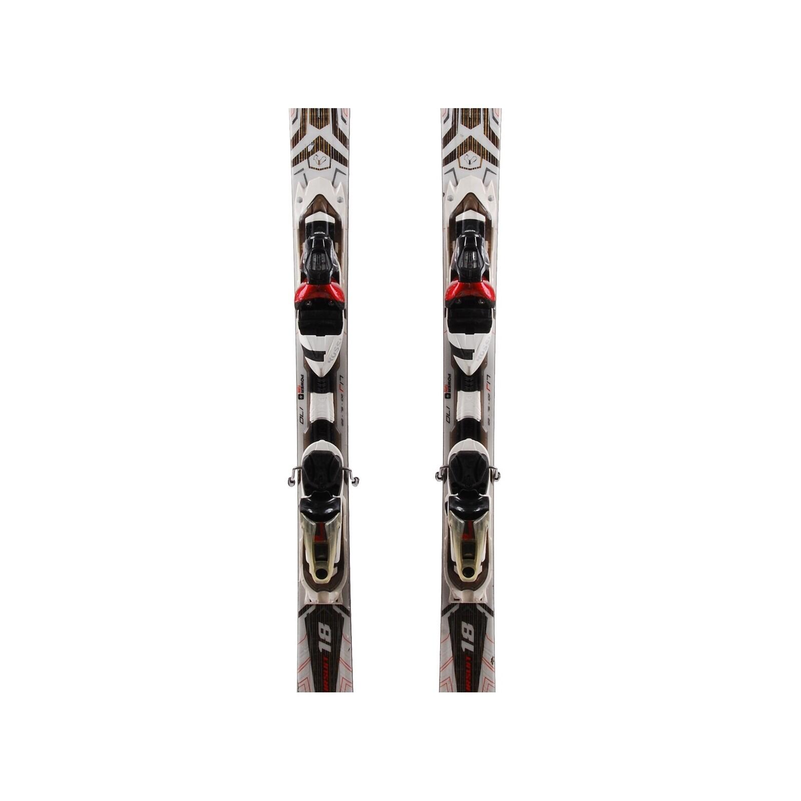 RECONDITIONNE - Ski Rossignol Pursuit 18 + Fixations 3/4