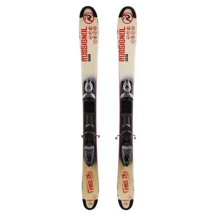 RECONDITIONNE - Mini Ski Rossignol Scratch Free Zb + Fixations
