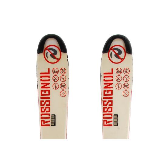 RECONDITIONNE - Mini Ski Rossignol Scratch Free Zb + Fixations