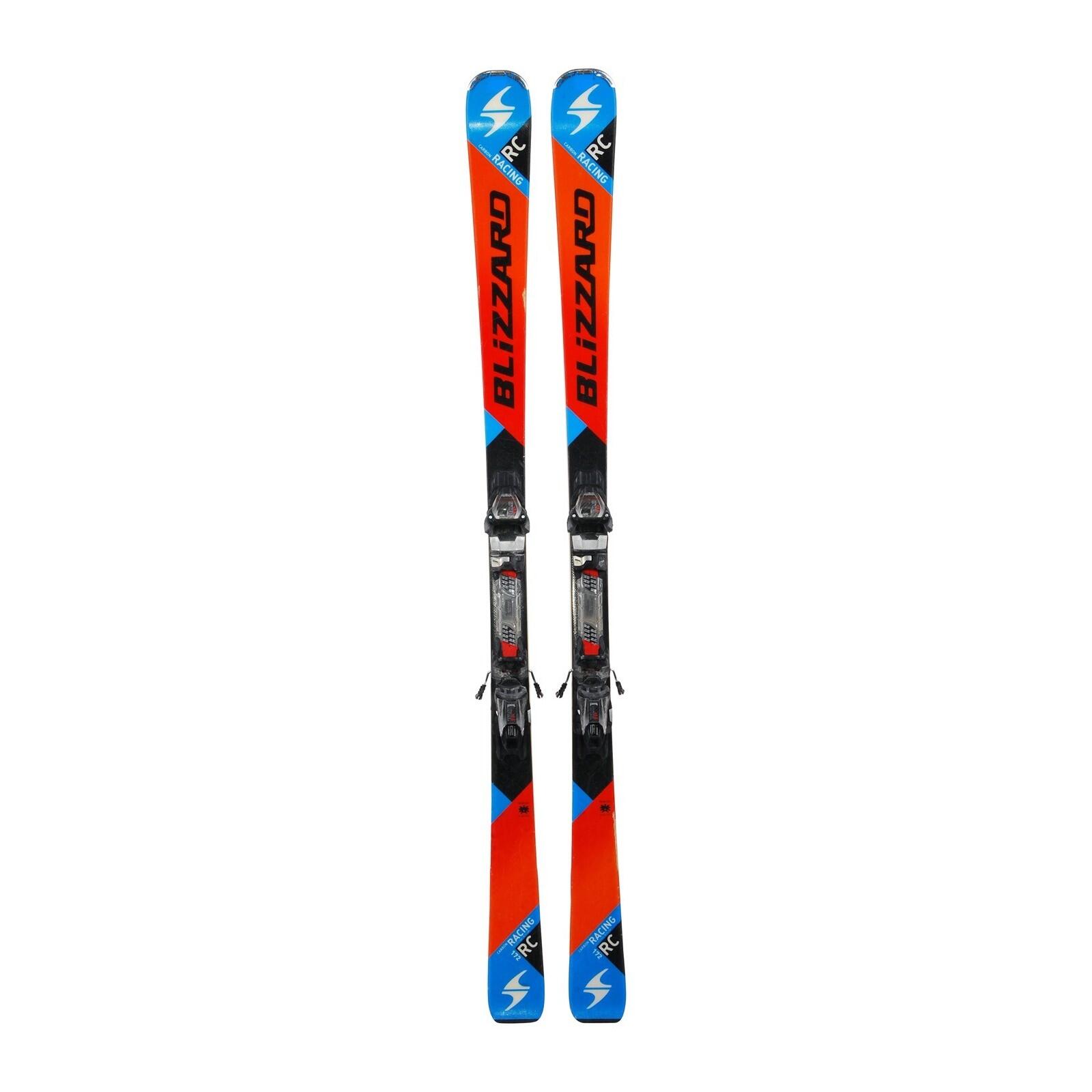RECONDITIONNE - Ski Blizzard Racing Carbon Rc + Fixations 1/4