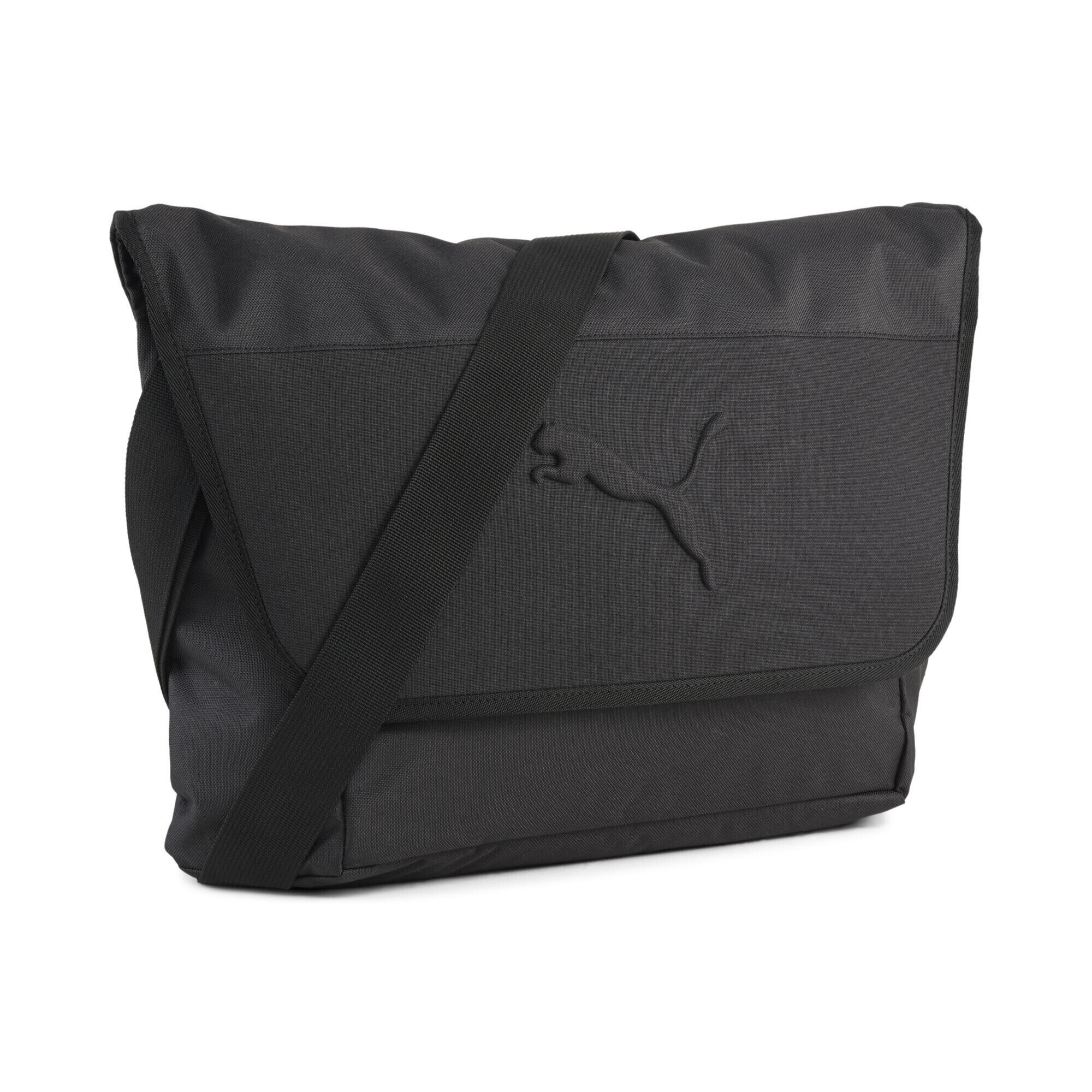 Geanta unisex Puma Buzz Messenger, Negru