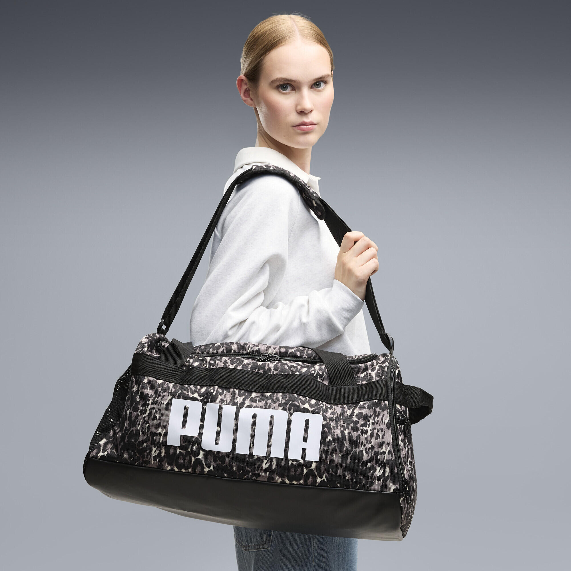 Challenger 35L Kleine Sporttasche mit Allover-Print Erwachsene PUMA 2/3