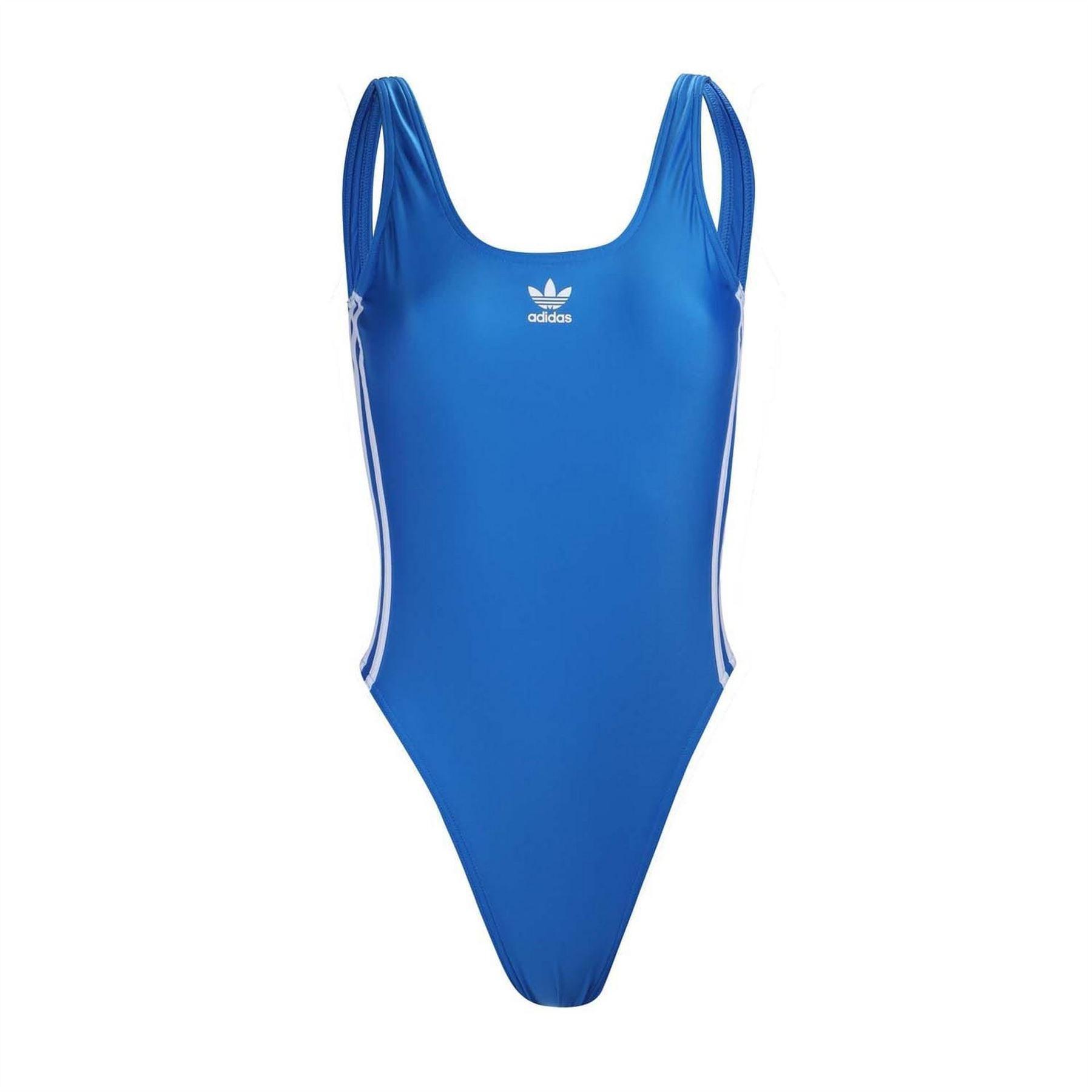 Adidas Womens/Ladies 3 Stripes One Piece Swimsuit