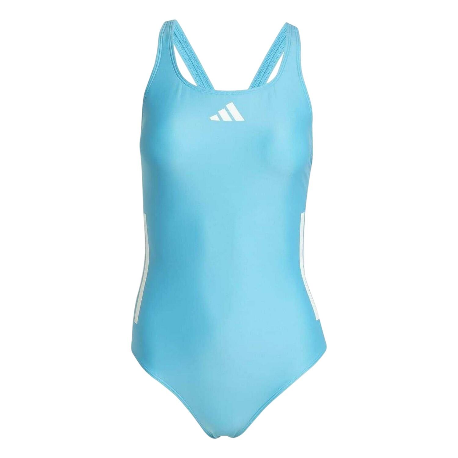Adidas Womens/Ladies 3 Stripes One Piece Swimsuit