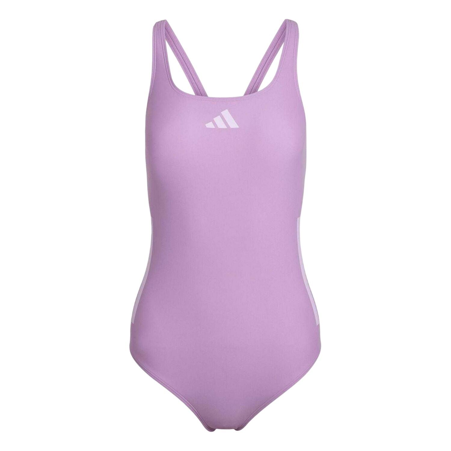 Adidas Womens/Ladies 3 Stripes One Piece Swimsuit