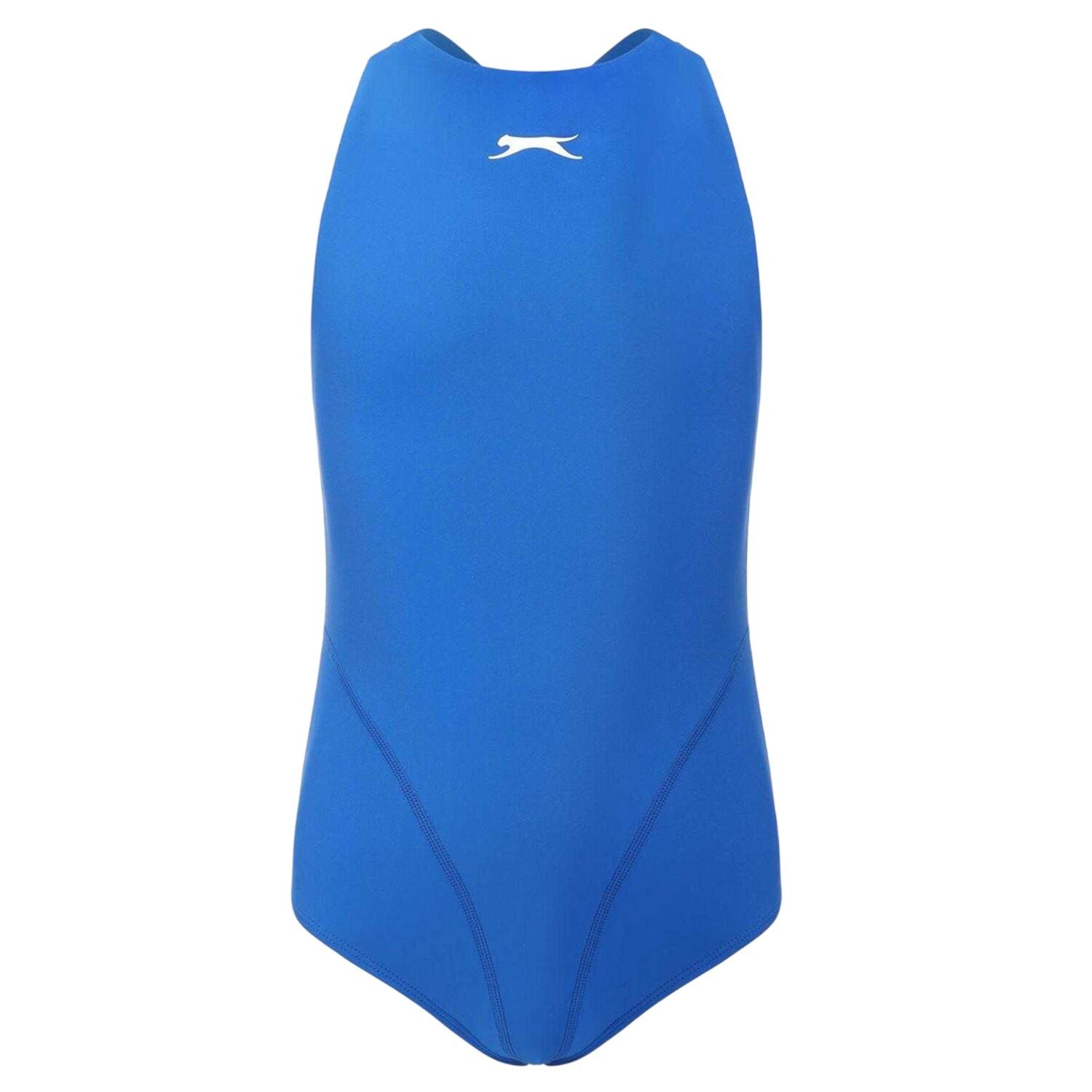 Slazenger Girls Cross Back One Piece Swimsuit