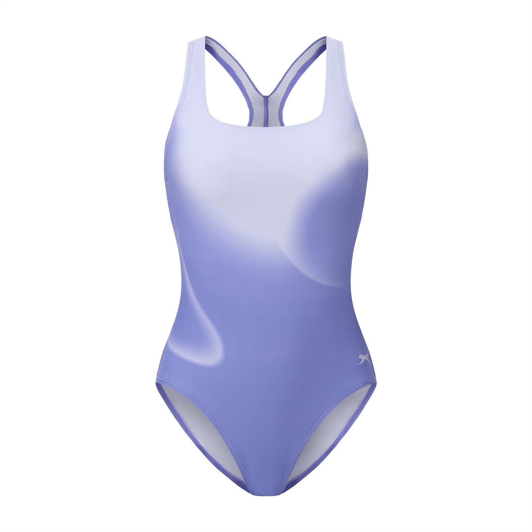 Slazenger Womens/Ladies Square Neck One Piece Swimsuit