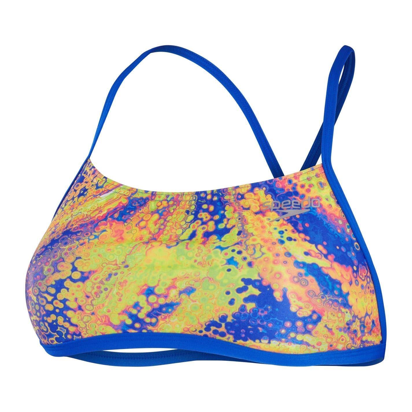 Speedo Womens/Ladies Abstract Bikini Top