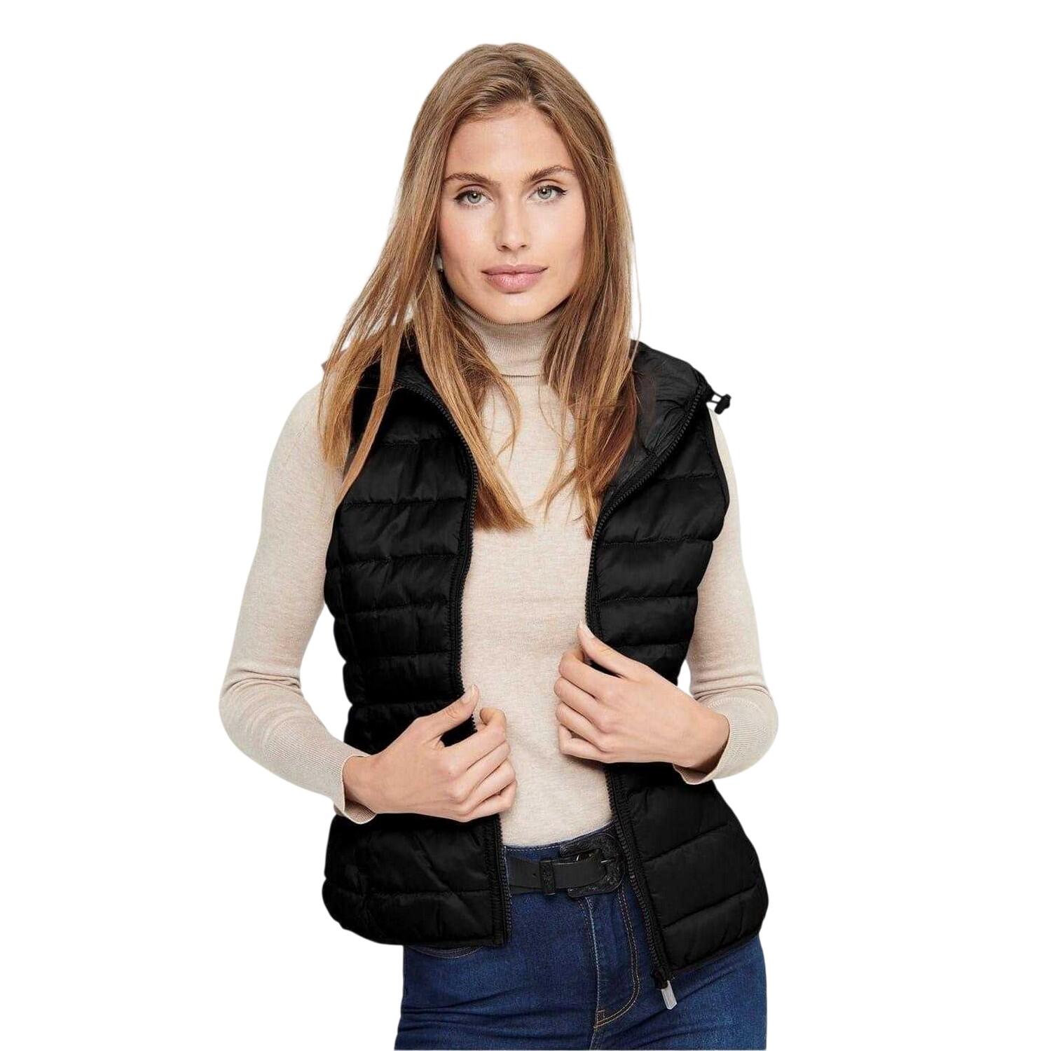 Only Womens/Ladies Tahoe Quilted Hooded Gilet