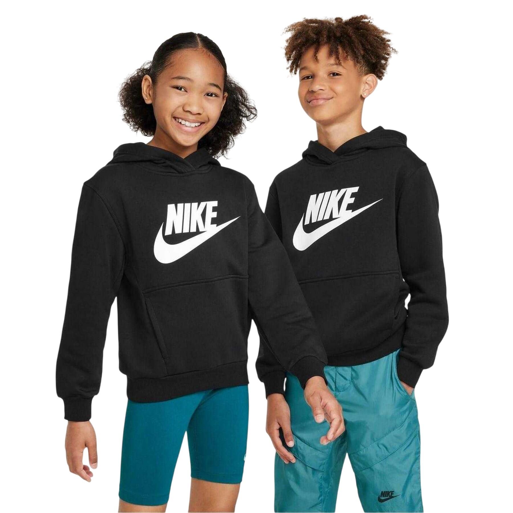 Nike Childrens/Kids Club Logo Fleece Hoodie