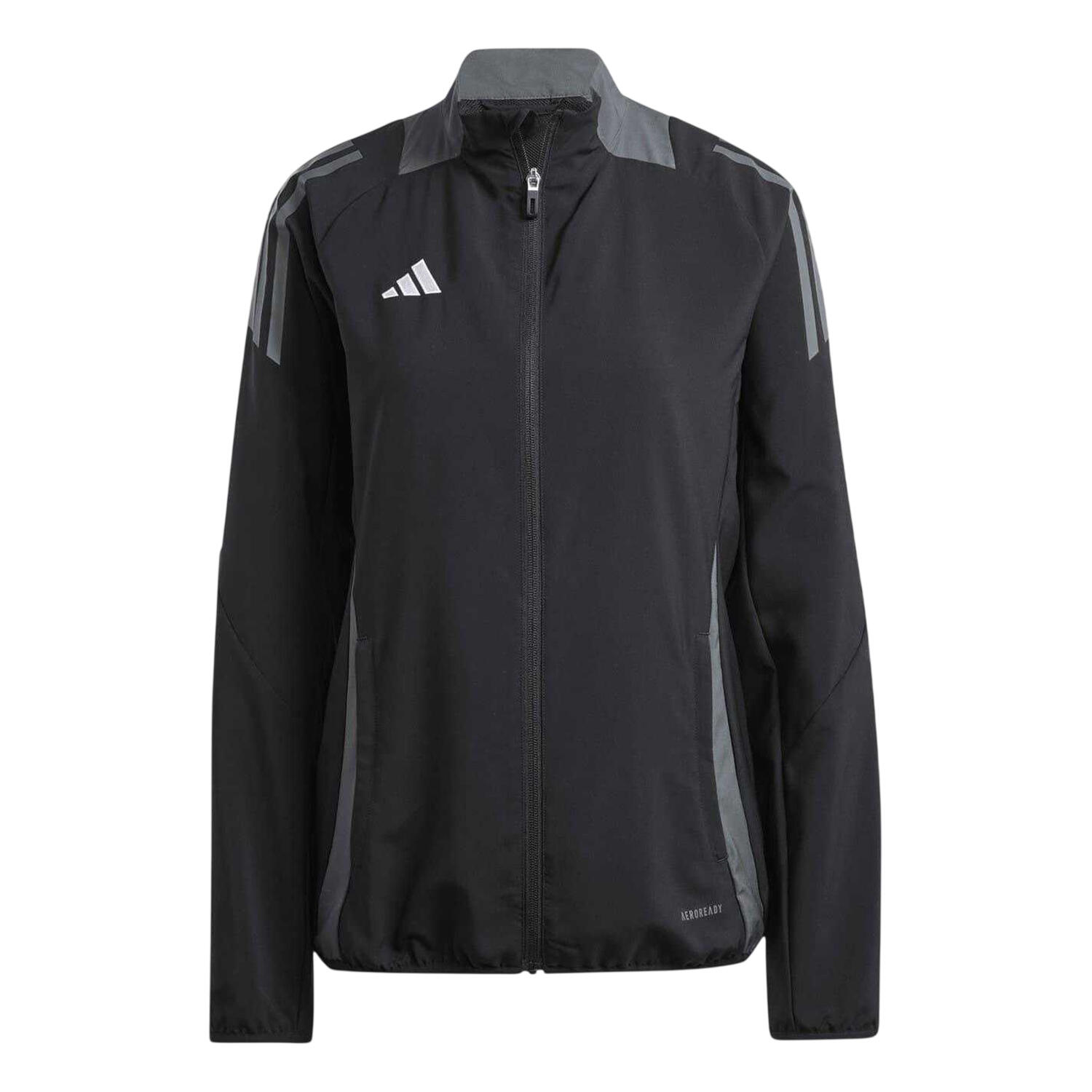 Adidas Womens/Ladies Tiro 24 3 Stripes Raglan Long-Sleeved Track Jacket