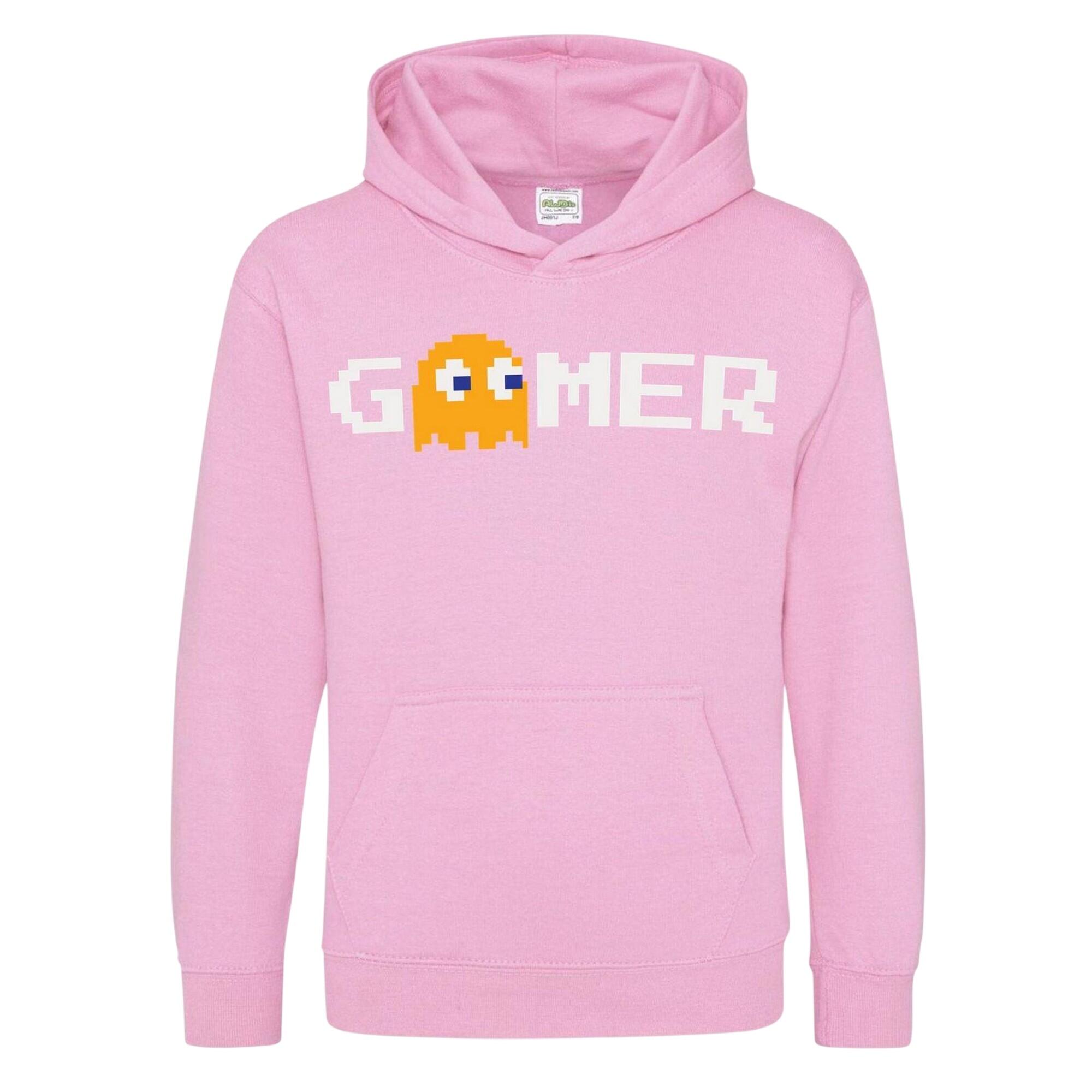 Awdis Childrens/Kids Gamer Pac-Man Hoodie
