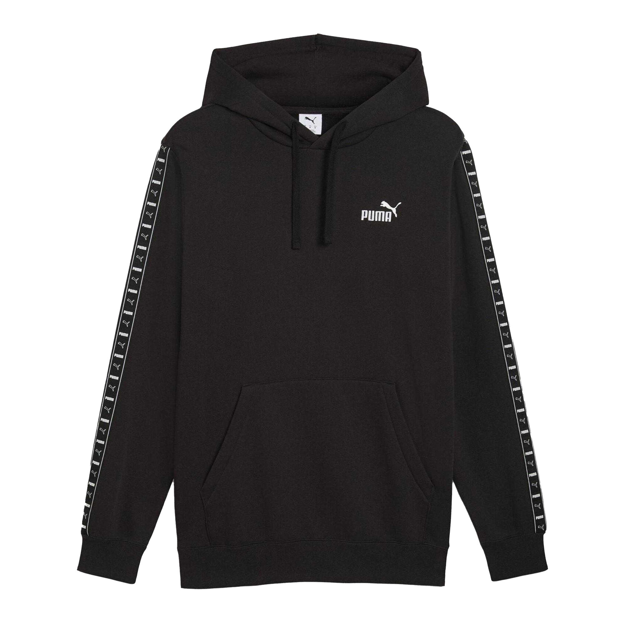 Puma Mens Fleece Branded Tape Hoodie