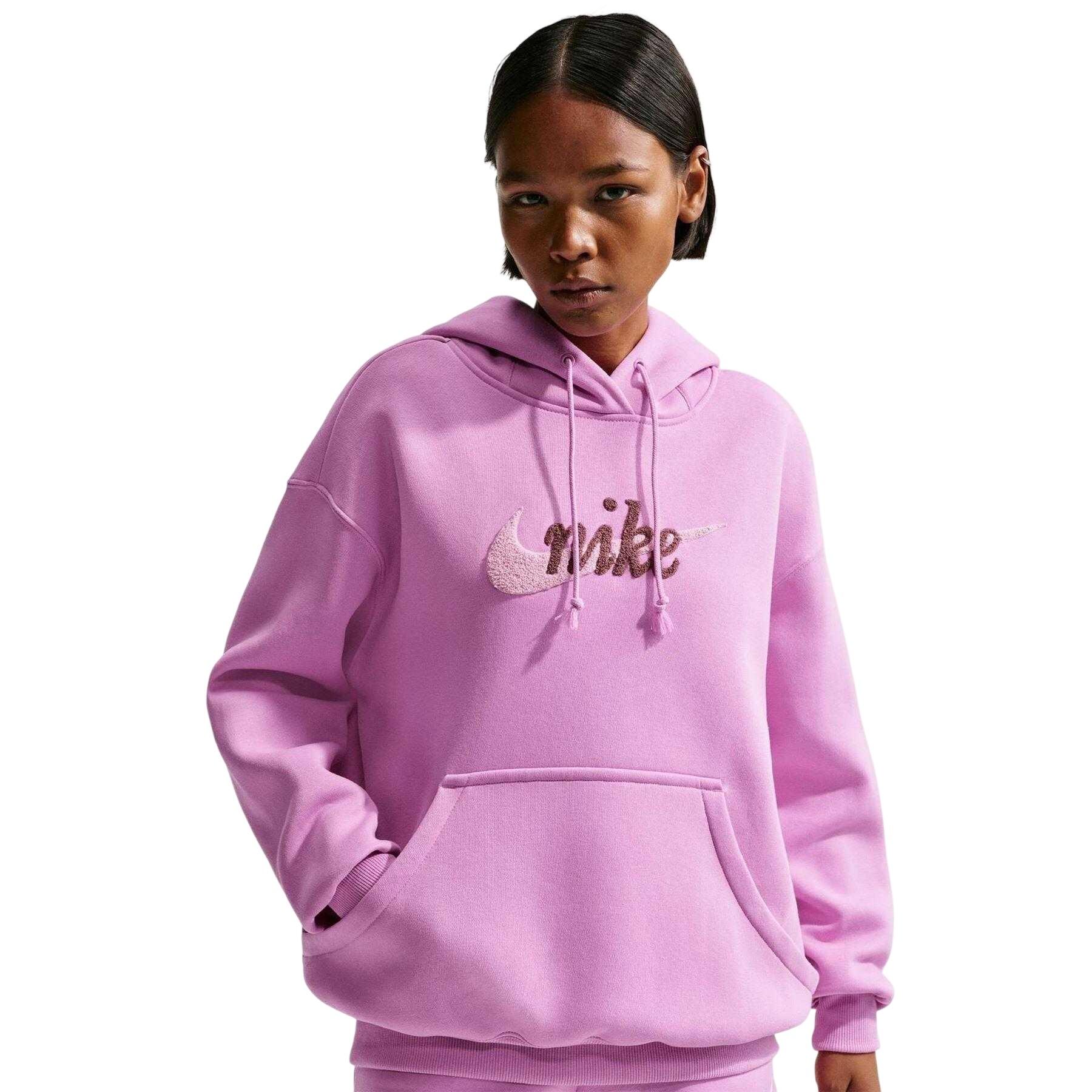 Nike Womens/Ladies Chenille Fleece Hoodie