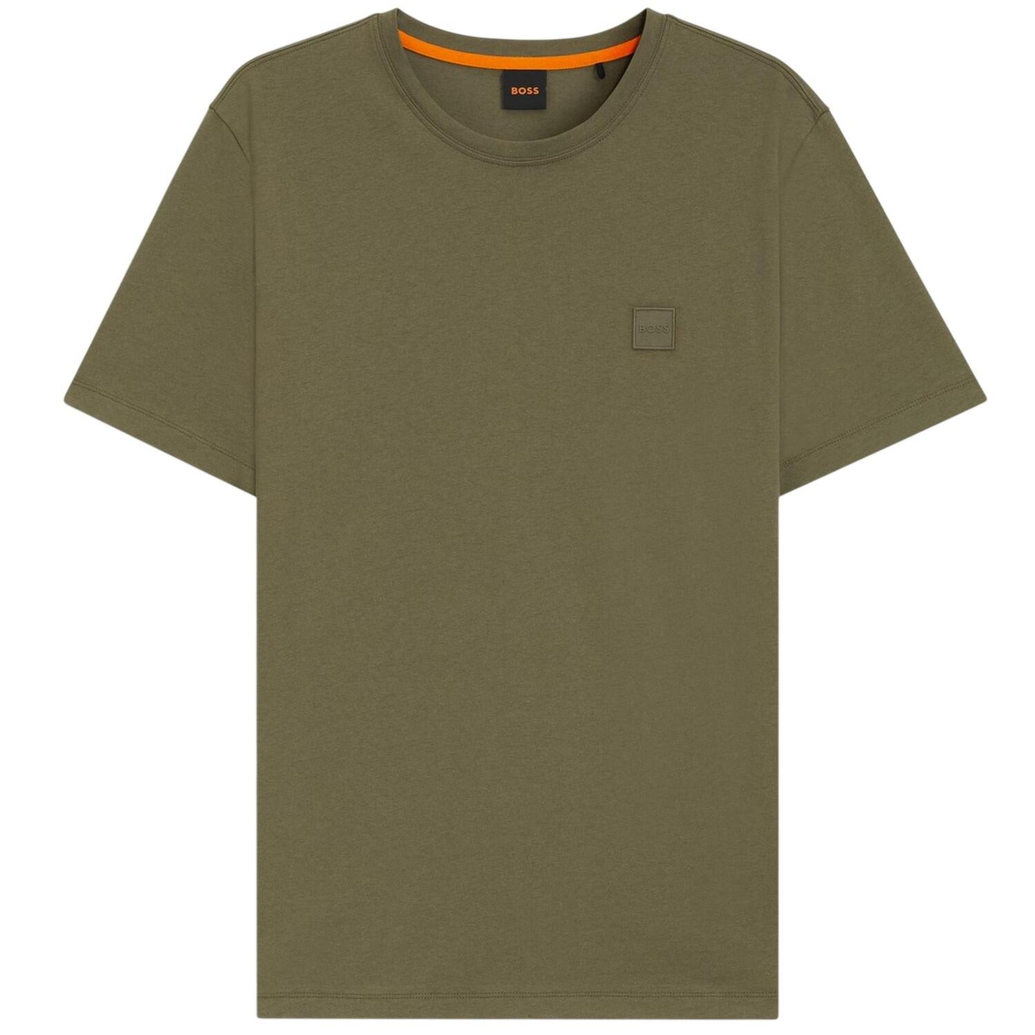 Boss Mens Orange Premium Cotton T-Shirt