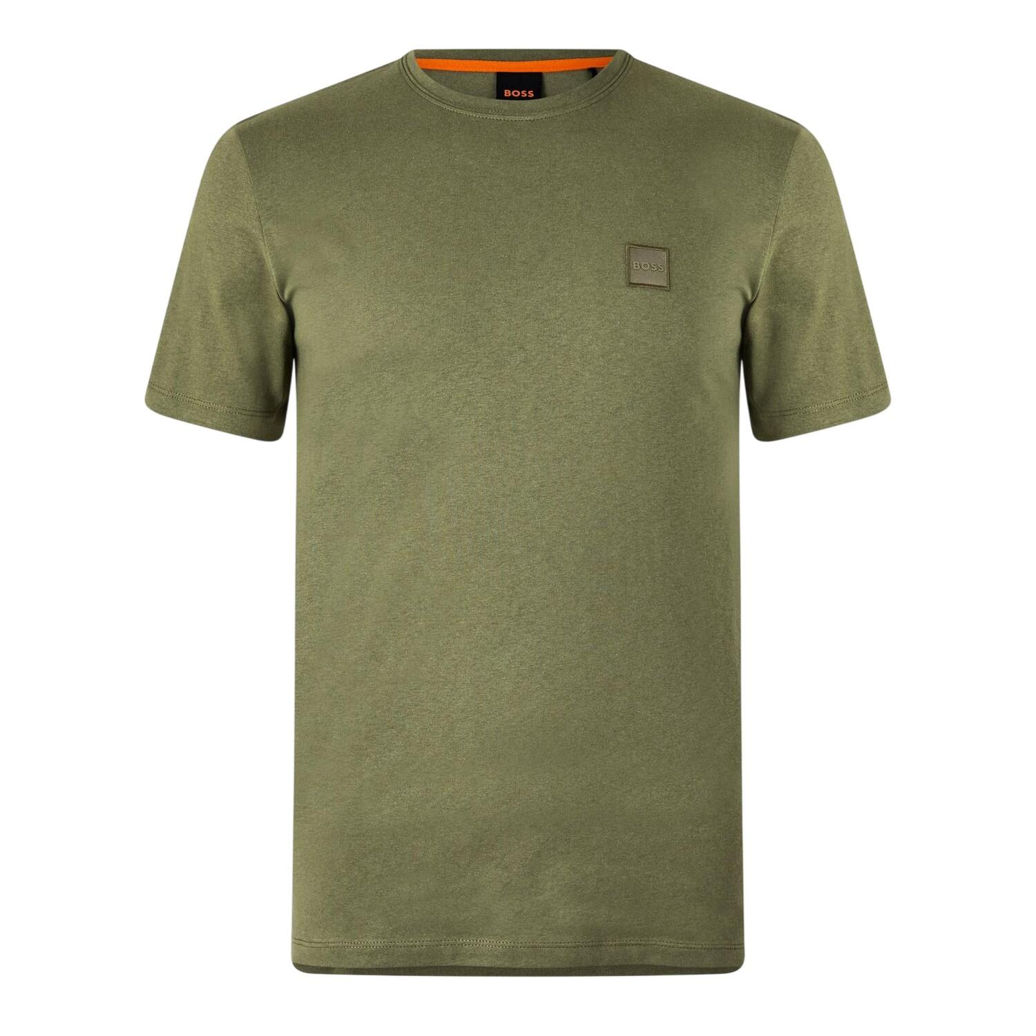 Boss Mens Orange Premium Cotton T-Shirt